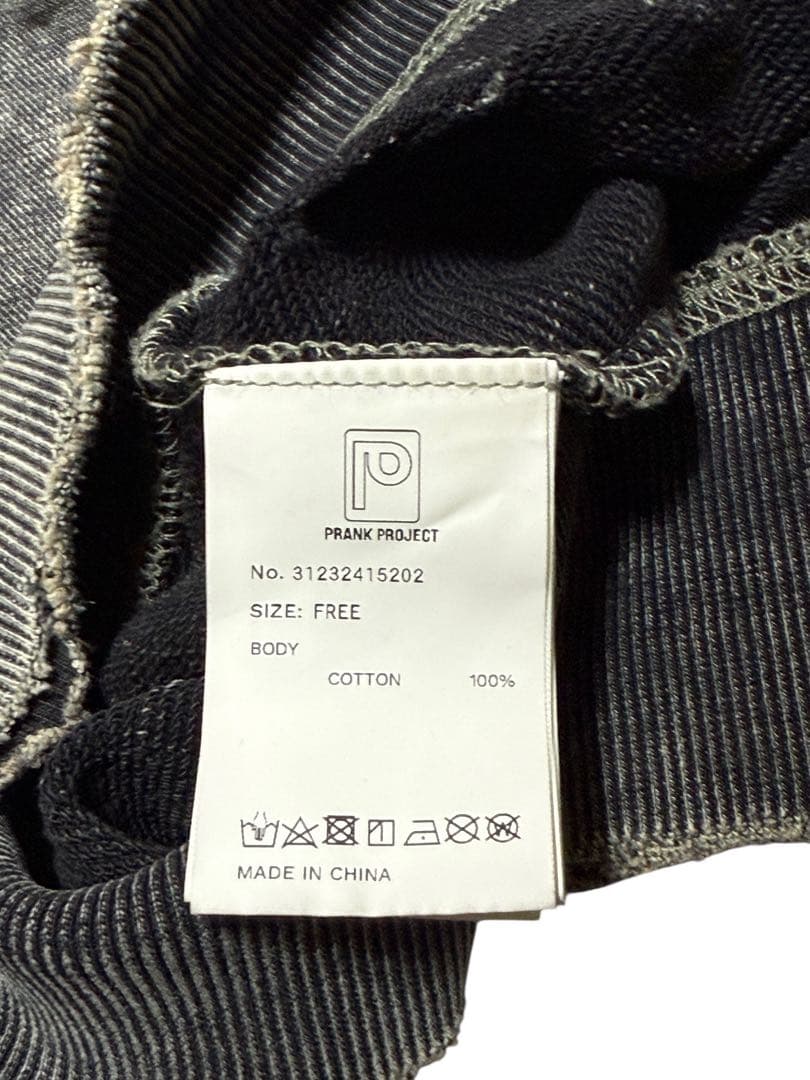 トップス PRANK PROJECT Layered Pigment Sweatshirt