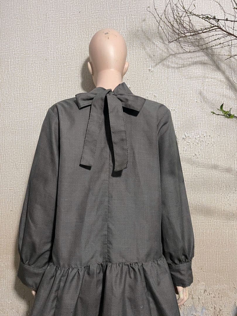 着物リメイクワンピース　大島紬　反物　着尺　160亀甲　証紙付き　逸品　未使用