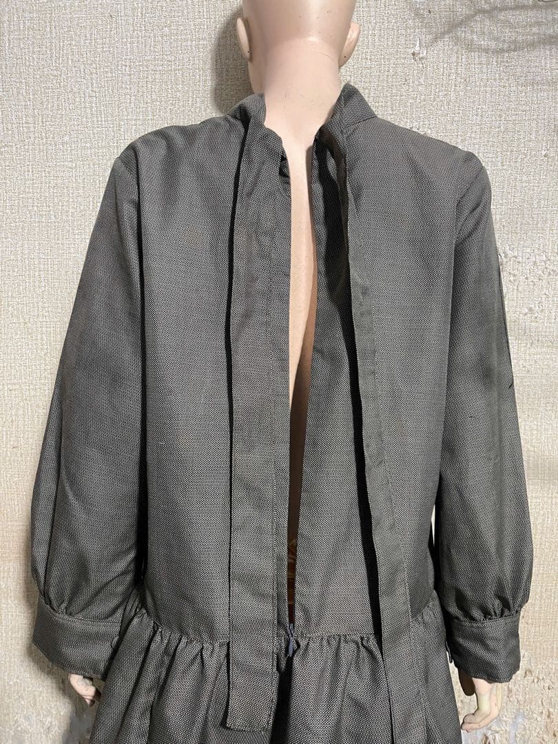 着物リメイクワンピース　大島紬　反物　着尺　160亀甲　証紙付き　逸品　未使用