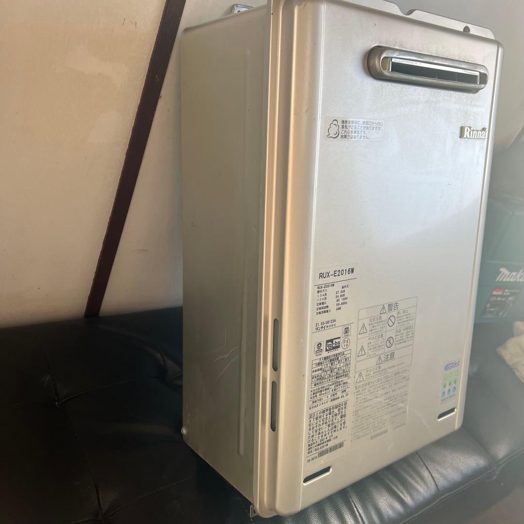 Rinnai リンナイ 都市ガス ガス給湯器 RUX-E2016W 2021年製