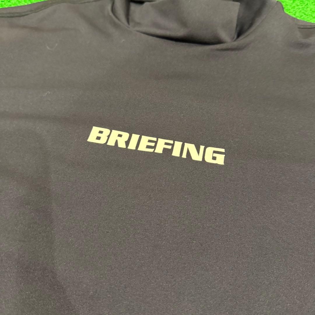 BRIEFING ブリーフィング レディース長袖ハイネックインナー ネイビーL