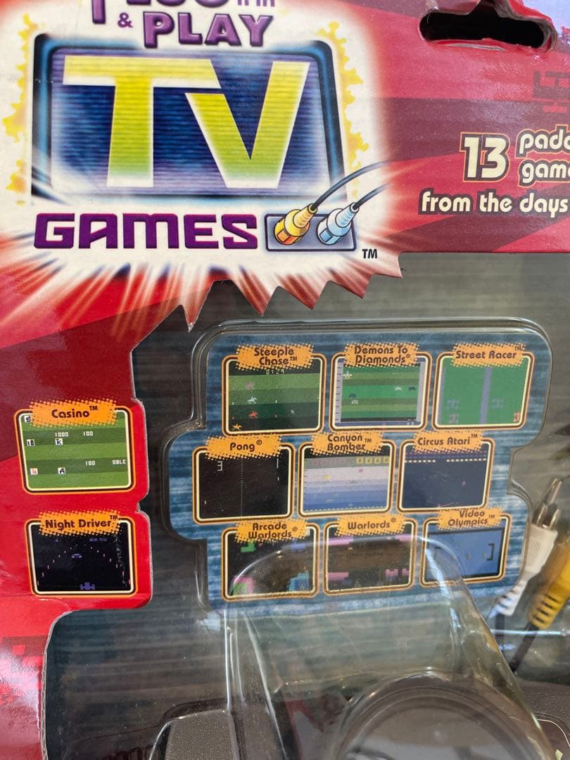 Plug & Play TV Games Atari 2600 未開封品