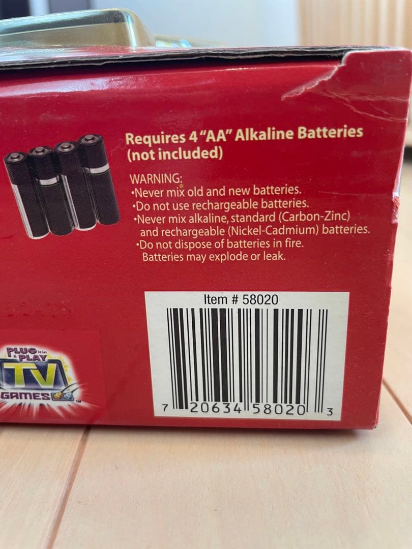 Plug & Play TV Games Atari 2600 未開封品