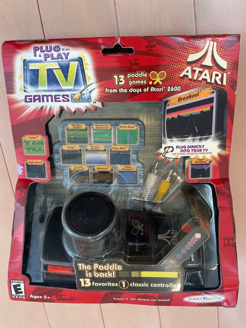 Plug & Play TV Games Atari 2600 未開封品