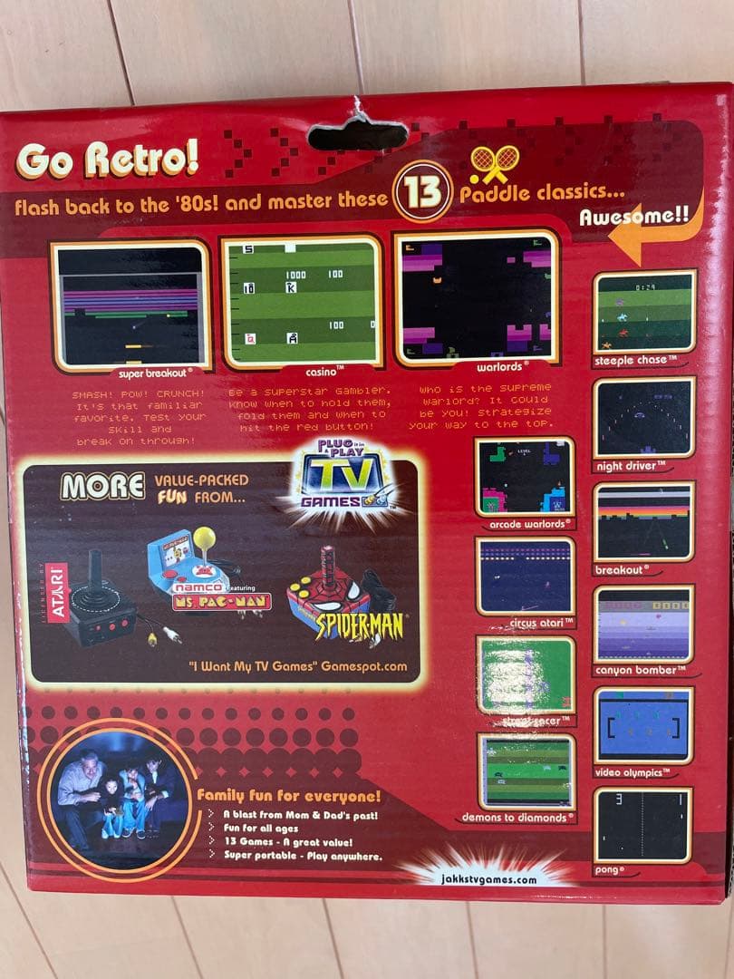 Plug & Play TV Games Atari 2600 未開封品