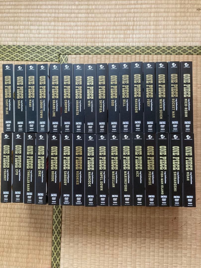アニメ　ワンピース　ログコレクション　DVD 32巻セット
