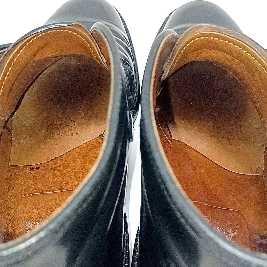 【コードバン素材★US9.5】Alden オールデン　ジョージブーツ　ブラック