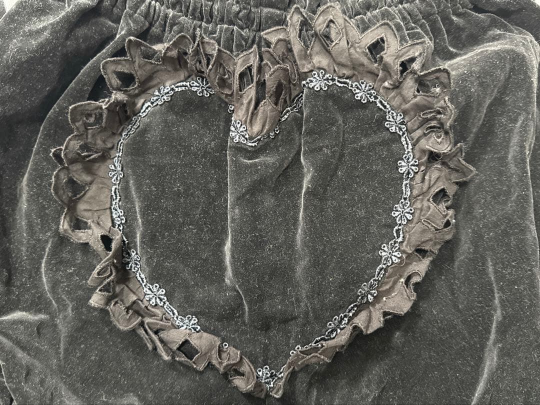 GARAUS Cornet コルネット 黒 別珍 ドロワーズ ロリィタ ブルマ