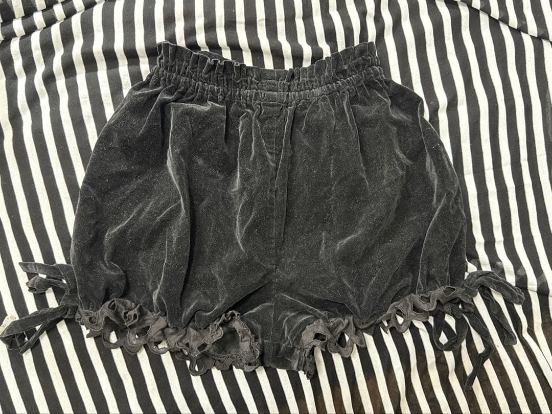 GARAUS Cornet コルネット 黒 別珍 ドロワーズ ロリィタ ブルマ