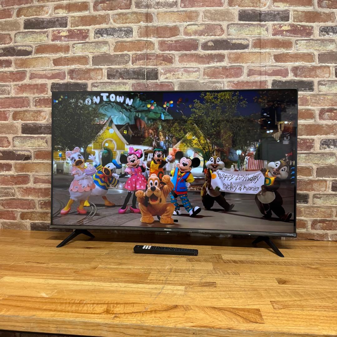 ハイセンス 43V型 4K 液晶テレビ 43E65G 動画アプリ搭載 23年製