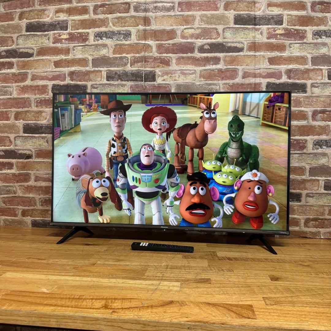 ハイセンス 43V型 4K 液晶テレビ 43E65G 動画アプリ搭載 23年製