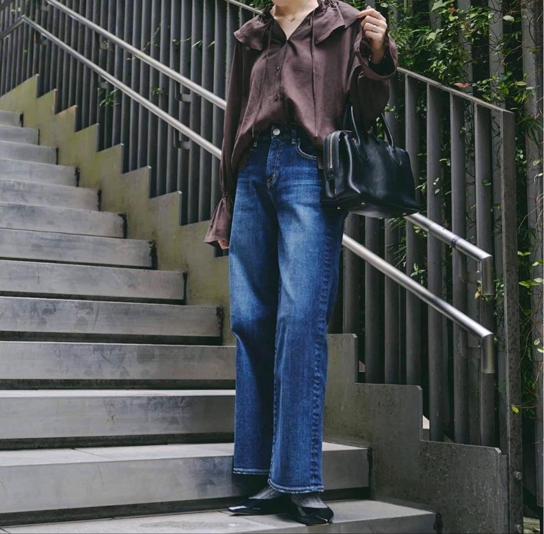 ルタロン　ポインテッドワンストラップフラット　24cm