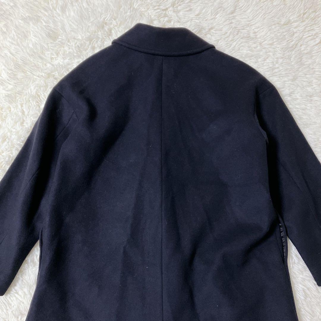 美品✨プルミエアロンディスモン×マンテコ ダブルチェスターコート ウール 36