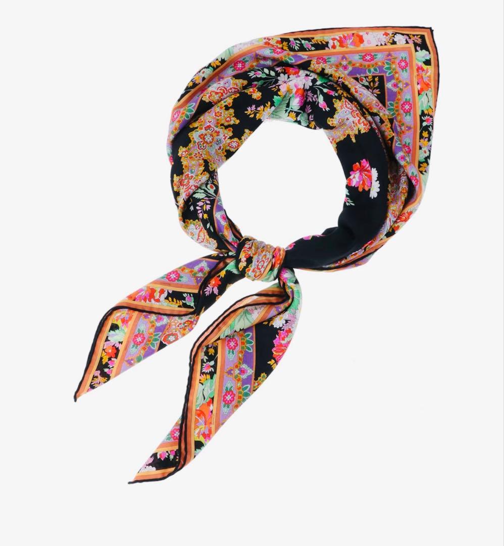 未使用タグ付★2024年/LEONARD PARIS★カシミアシルク大判ストール