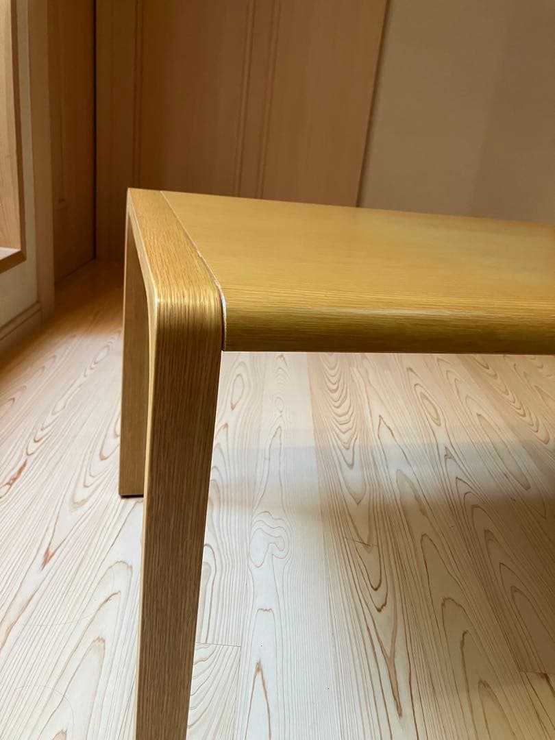 天童木工　国産ビンテージ　センターテーブル　オーク　アノニマス　デザイン