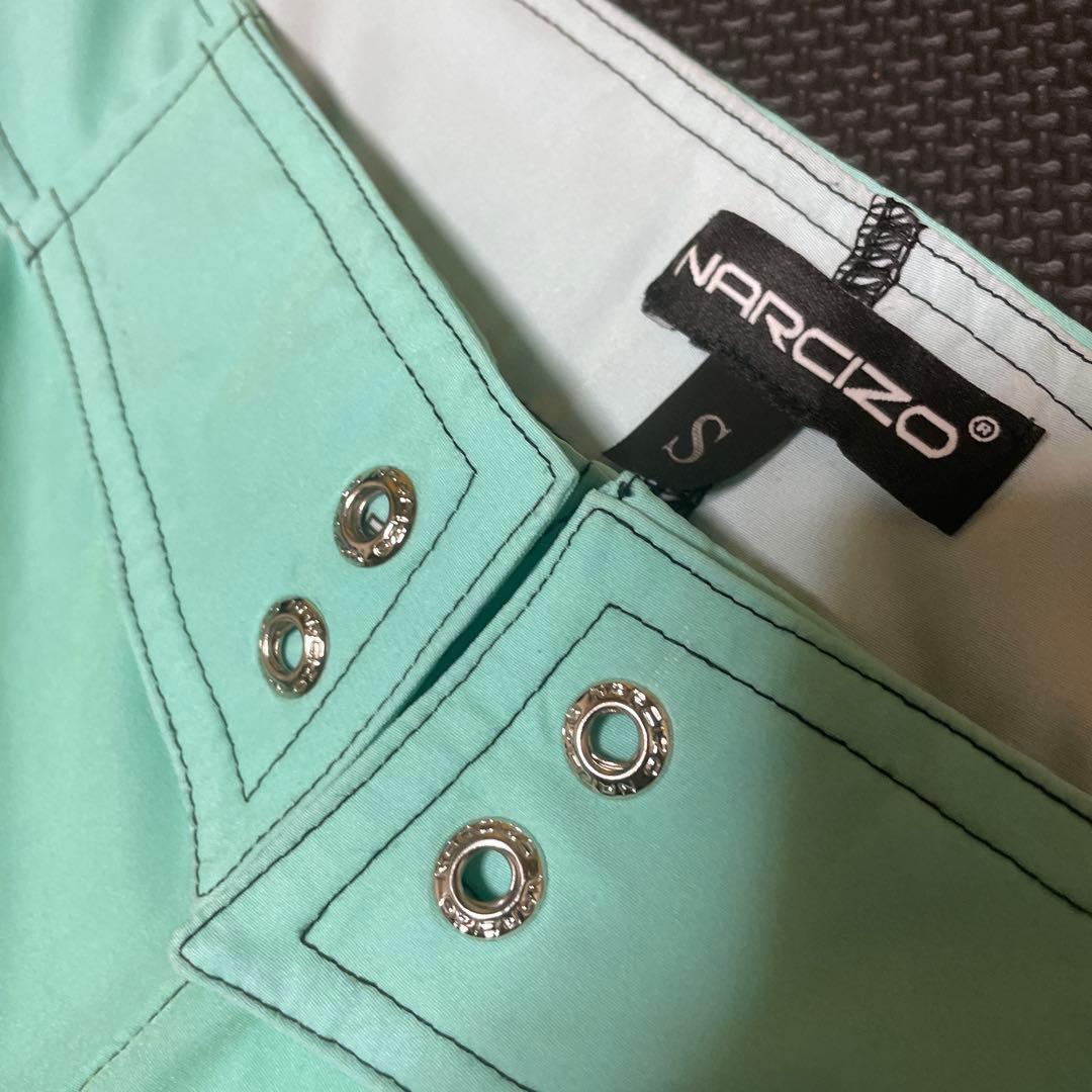 フィジーク サーフパンツ narcizo TURQUOISE 17 Sサイズ