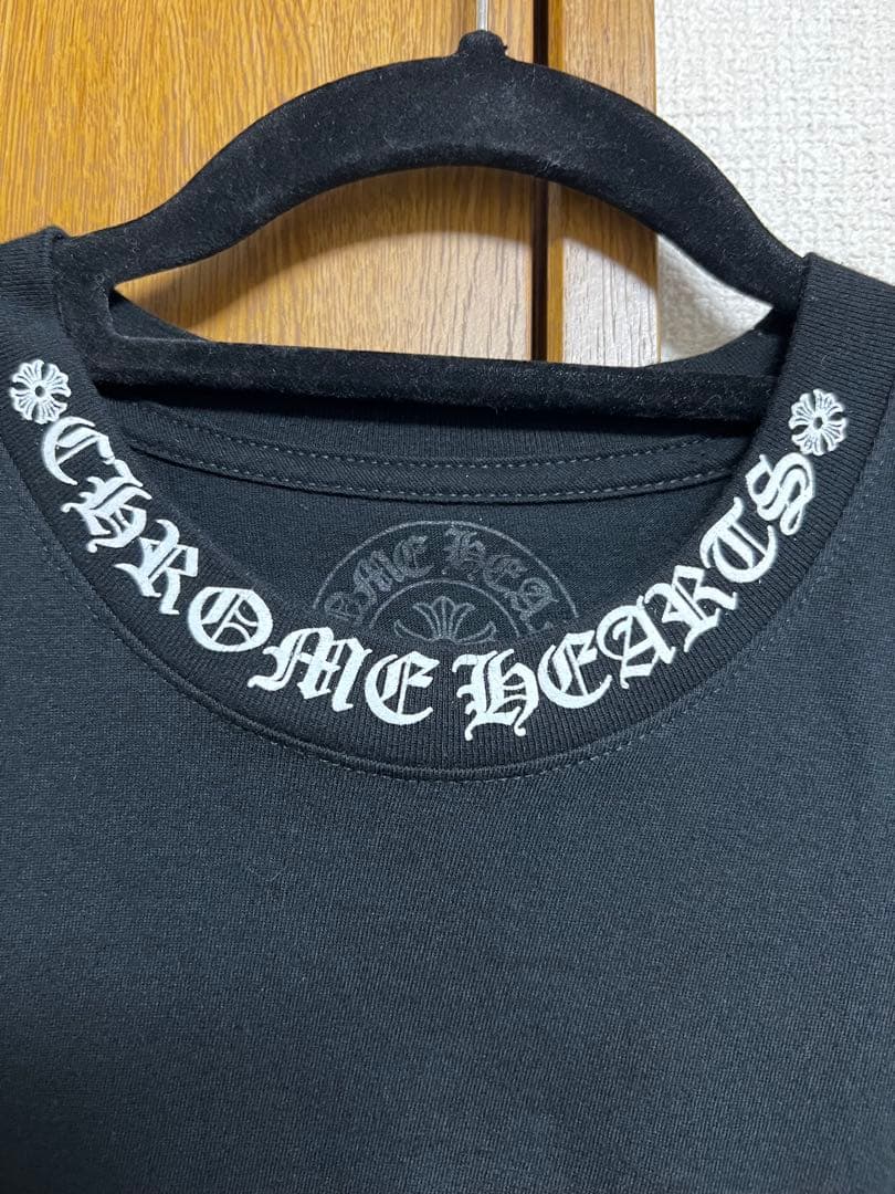 クロムハーツ　ネックロゴ　ロンT