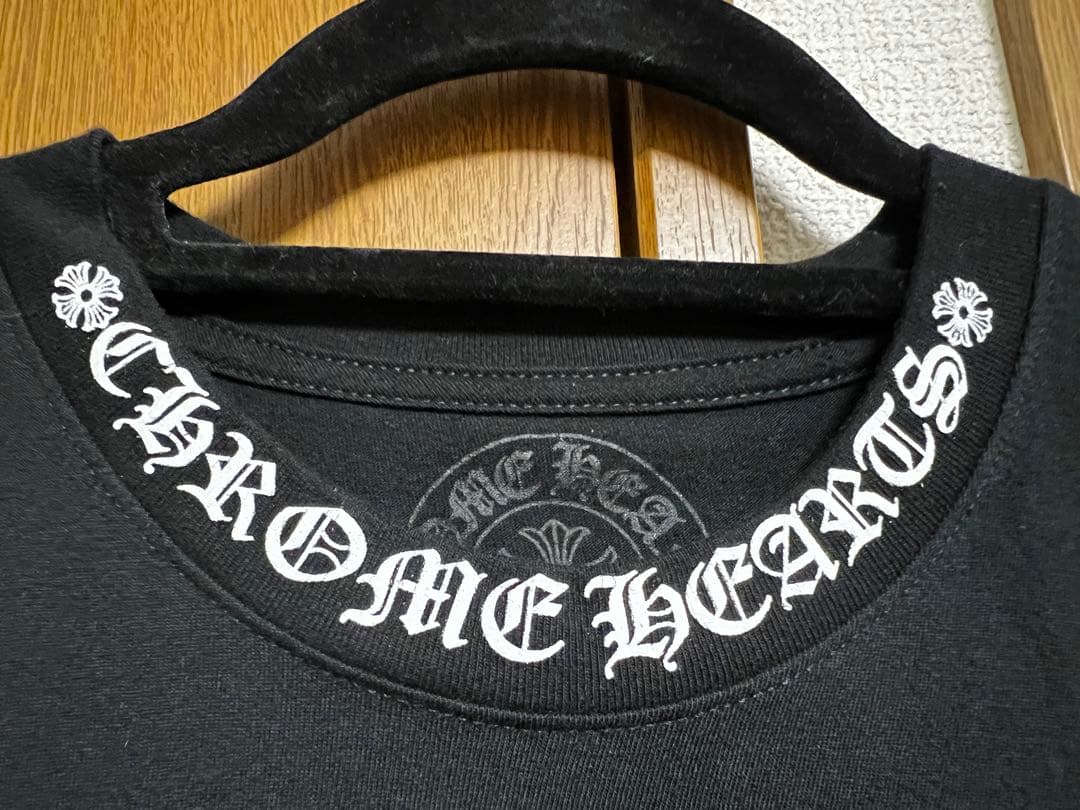 クロムハーツ　ネックロゴ　ロンT