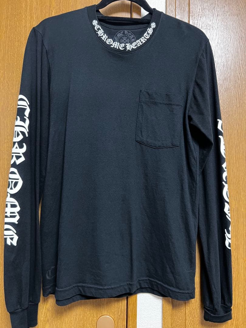 クロムハーツ　ネックロゴ　ロンT
