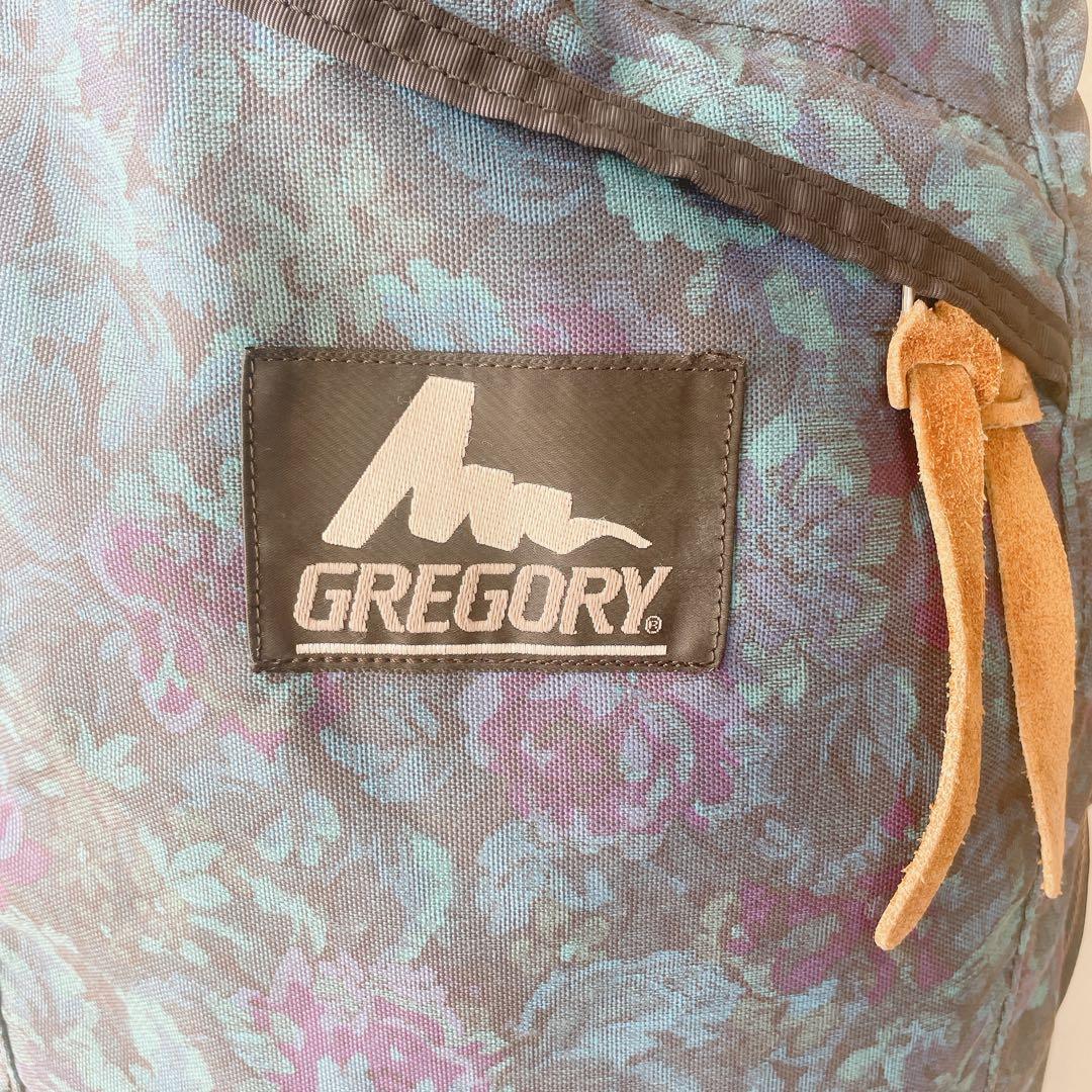 90s USA製 旧ロゴ GREGORY デイパック ブルータペストリー