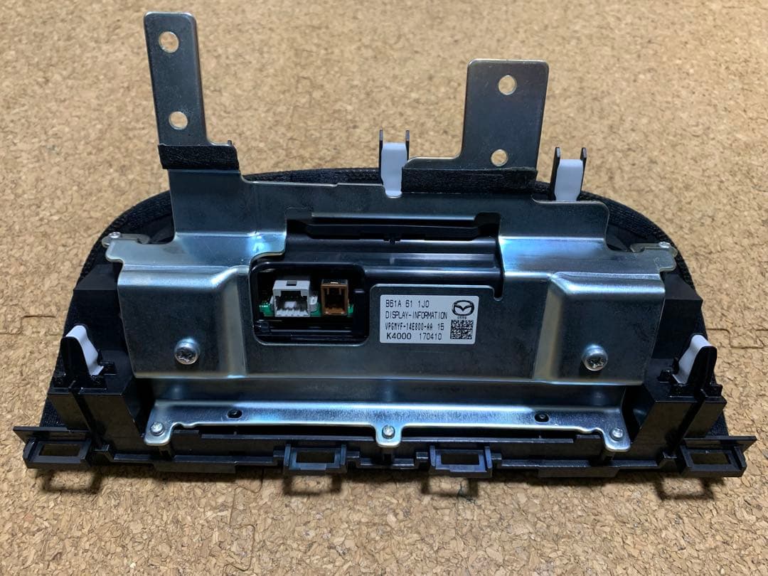 【送料無料】アクセラ 後期 純正 マツダコネクト ナビ モニター ディスプレイ