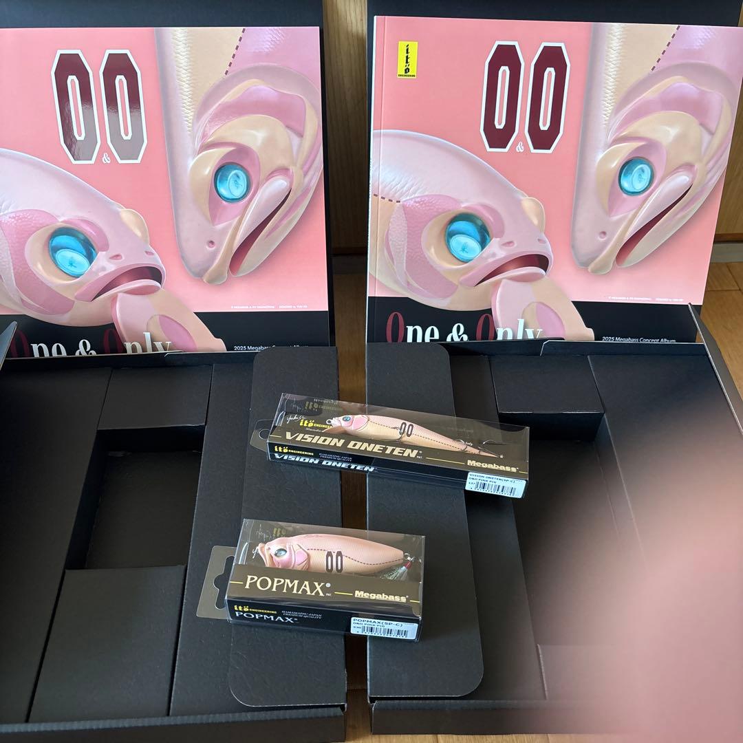 メガバスPOP MAX & VISION ONETEN コンセプトアルバムセット