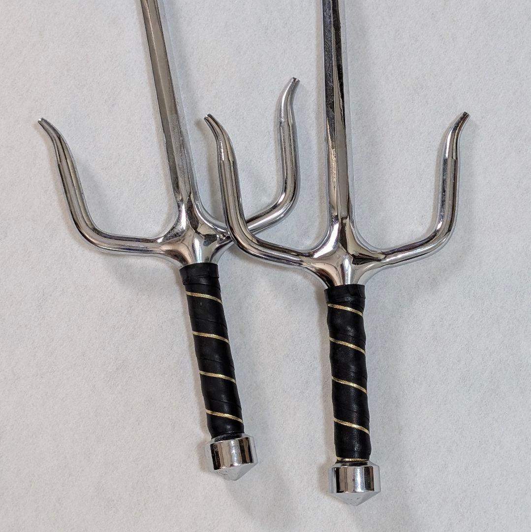 沖縄武道 釵 サイ 2本セット 約47cm 0.75kg