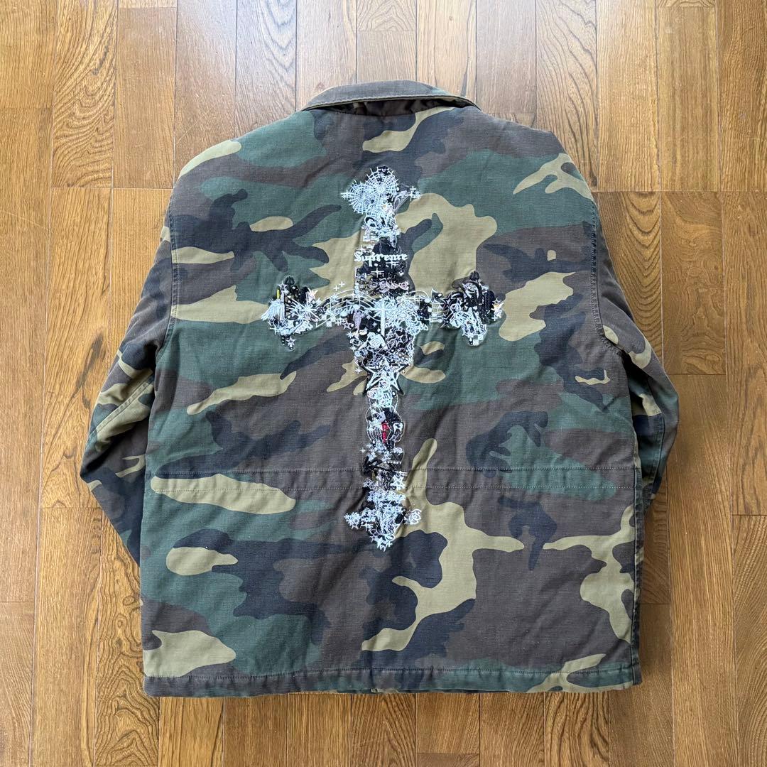 ★希少Sサイズ★ Supreme AOI Cross M52 Jacket カモ