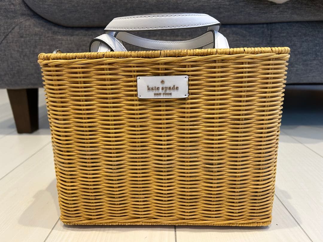 【超美品】kate spade かごバッグ ケイトスペード
