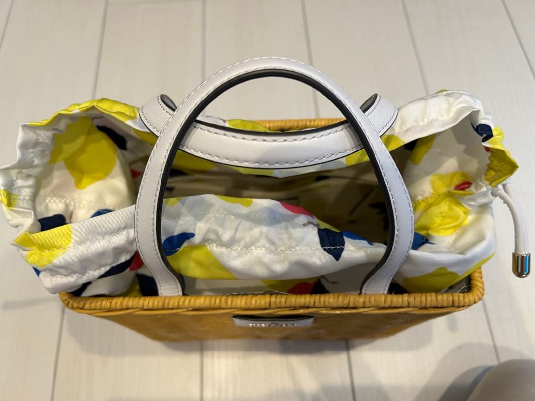 【超美品】kate spade かごバッグ ケイトスペード