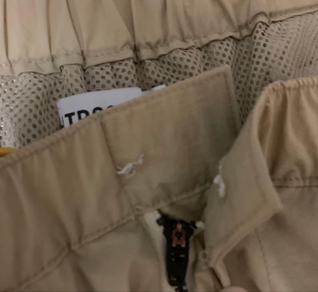 タイトブースxブラックアイパッチ ベージュ カーゴパンツ XLサイズ