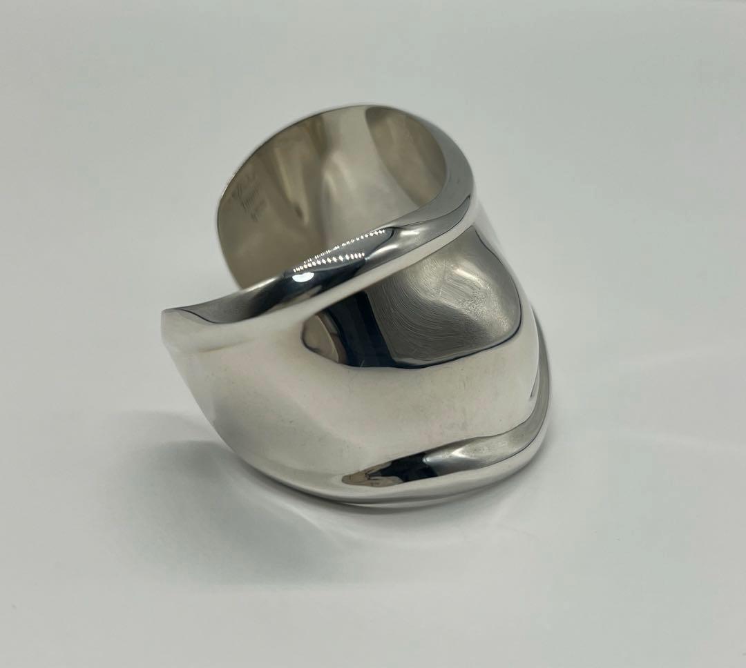 ティファニー TIFFANY エルサペレッティ ボーン カフ バングル スモール