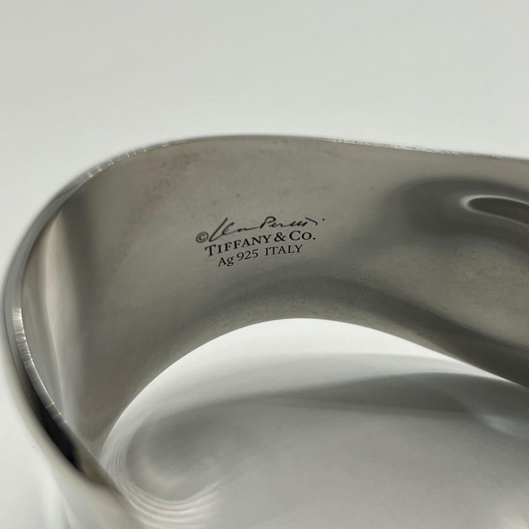 ティファニー TIFFANY エルサペレッティ ボーン カフ バングル スモール