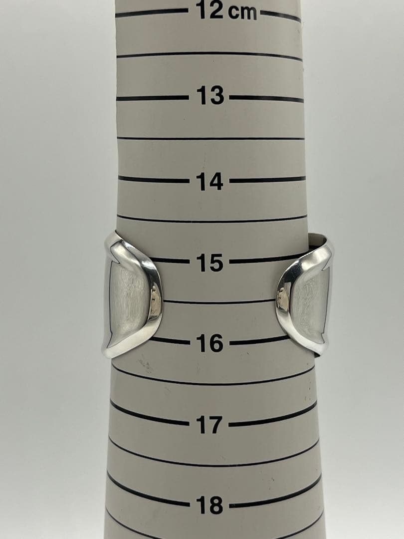 ティファニー TIFFANY エルサペレッティ ボーン カフ バングル スモール