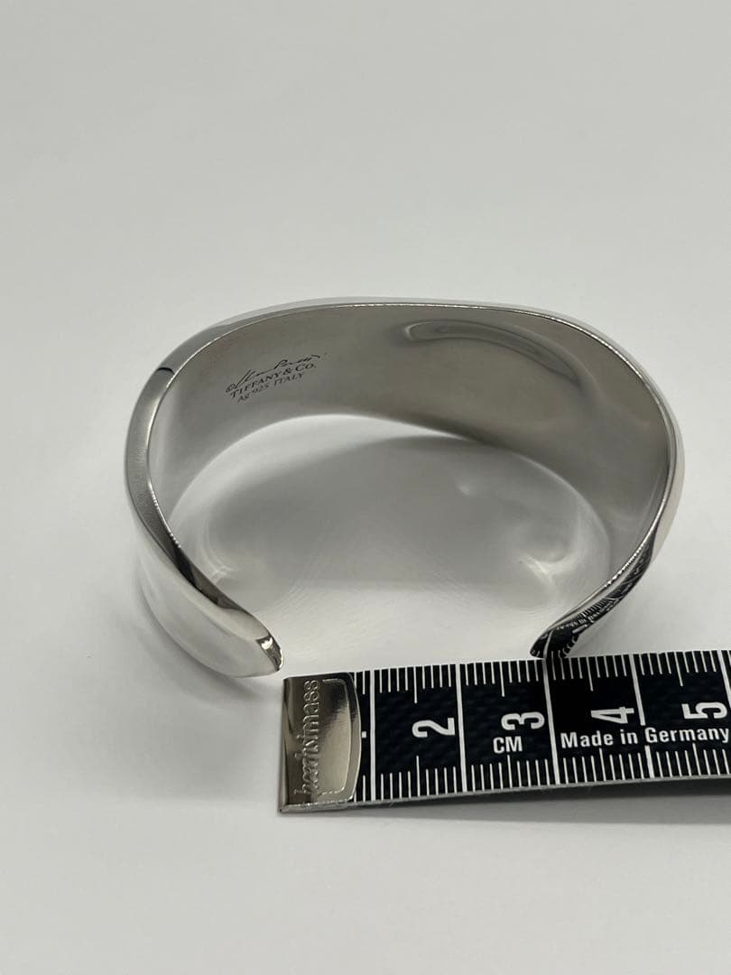 ティファニー TIFFANY エルサペレッティ ボーン カフ バングル スモール
