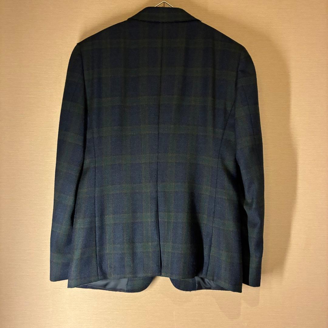 SUIT SELECT グリーン系チェック スリーピース A4 コーデ5点セット