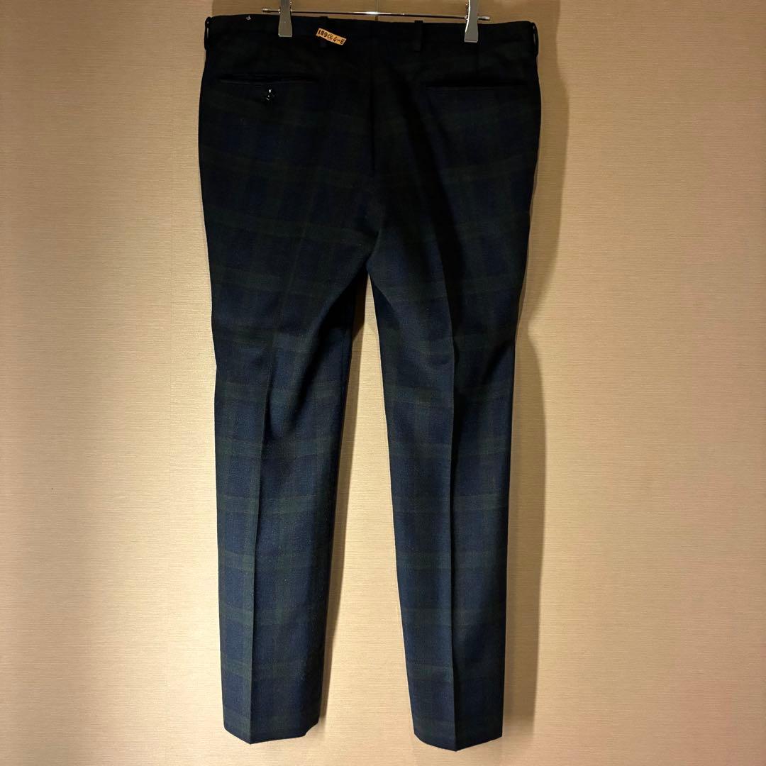 SUIT SELECT グリーン系チェック スリーピース A4 コーデ5点セット