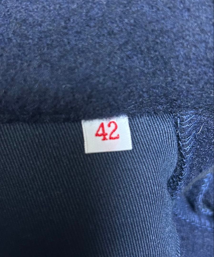 DANTON ウールパイル ラウンドカラージャケット　42