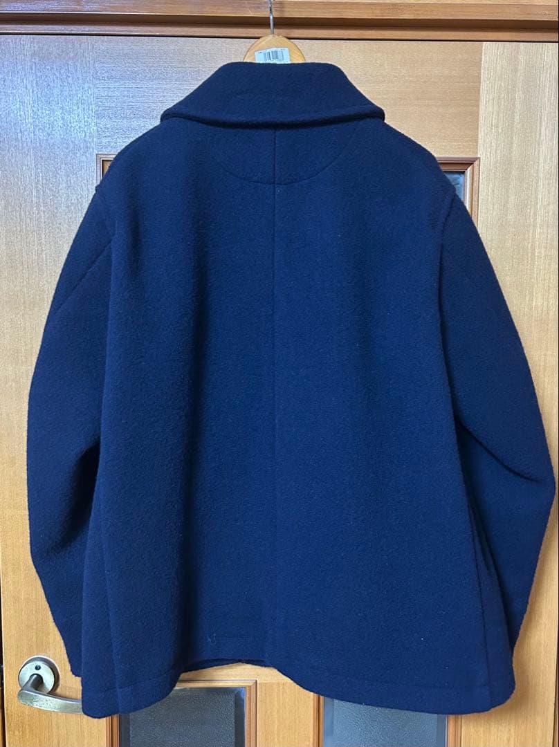 DANTON ウールパイル ラウンドカラージャケット　42