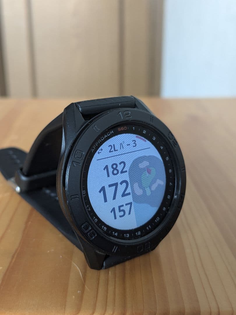ゴルフ GPS ナビウォッチ ガーミン APPROACH S60