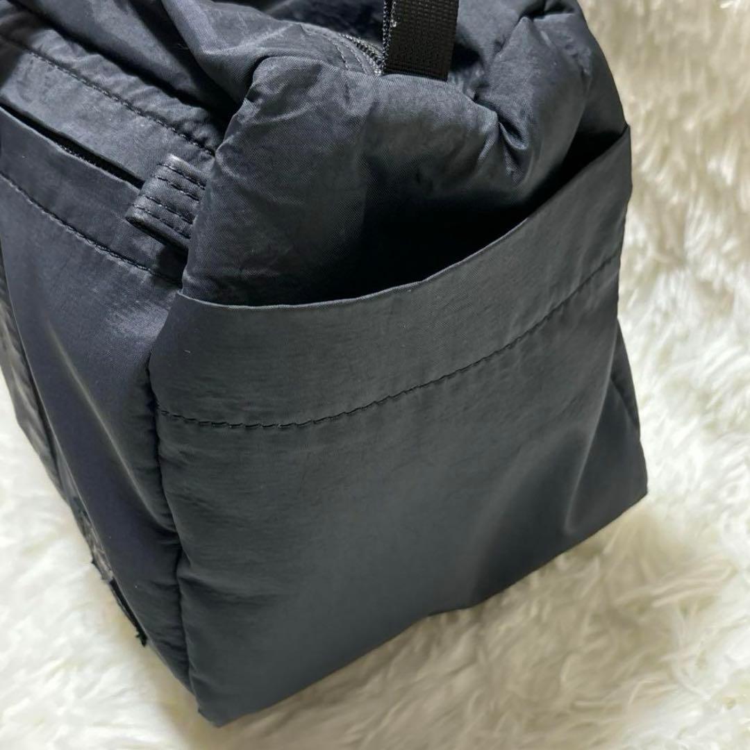【美品】PORTER ナイロン ボストンバッグ　ドラムバッグ　ネイビー