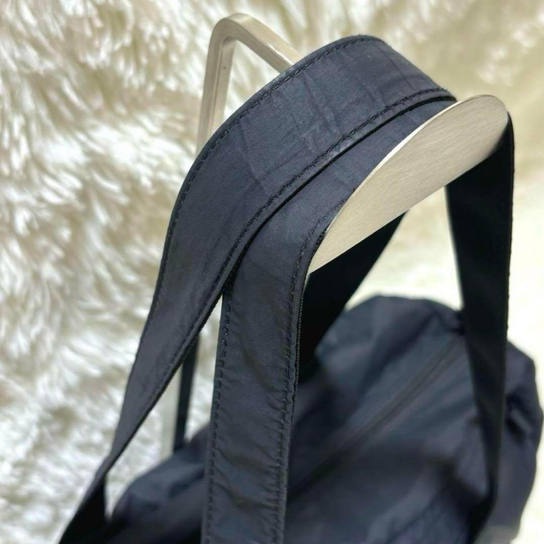 【美品】PORTER ナイロン ボストンバッグ　ドラムバッグ　ネイビー