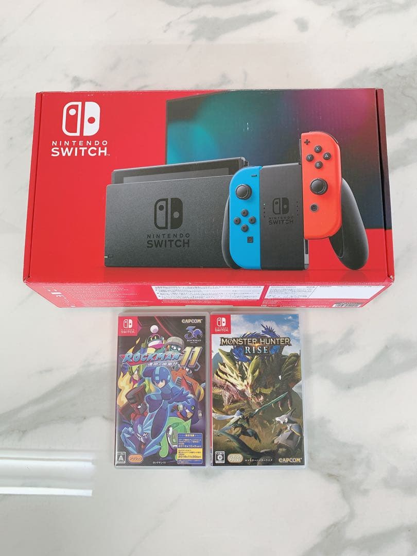 ＃Nintendo Switchニンテンドースイッチ ネオン HAC-001本体