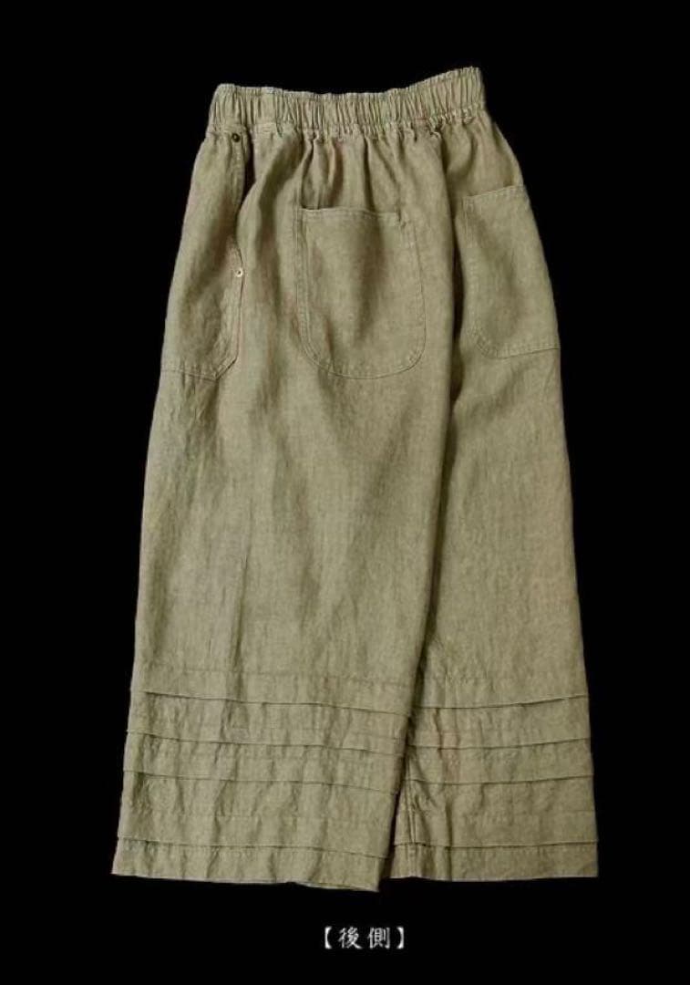 joie de vivreワイドパンツ
