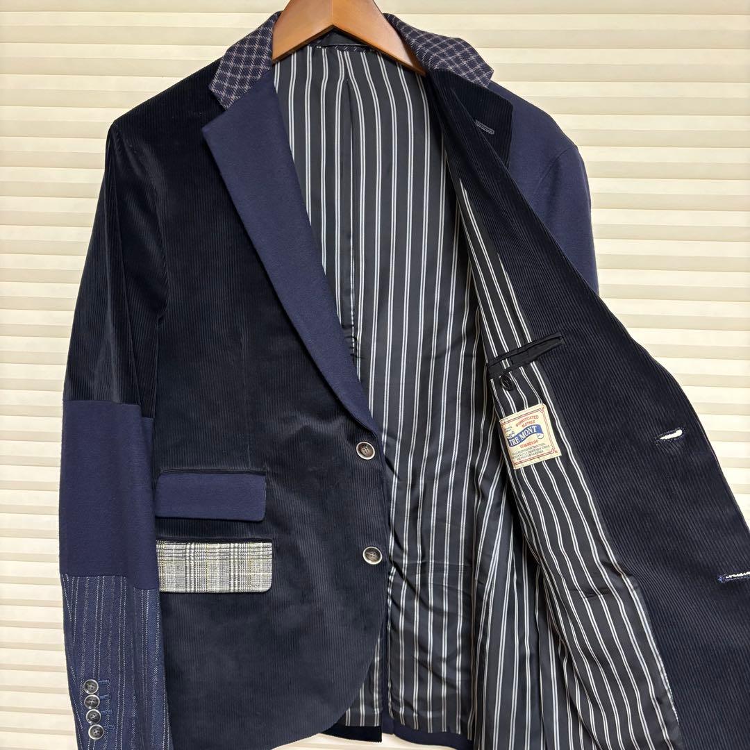 MITSUMINE “TRE MONT” 素材切り替えジャケット LL