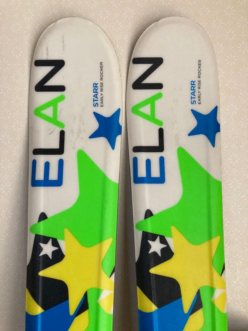 エイリアン　エランSTARR QTスターQT スキー板140㎝、ストック