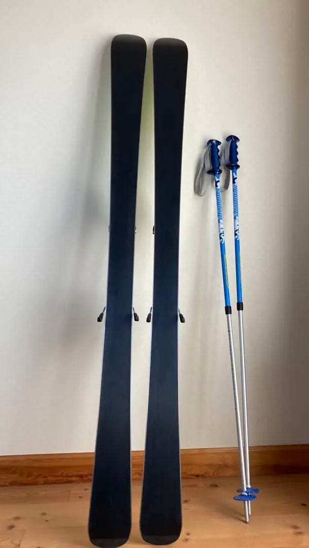 エイリアン　エランSTARR QTスターQT スキー板140㎝、ストック