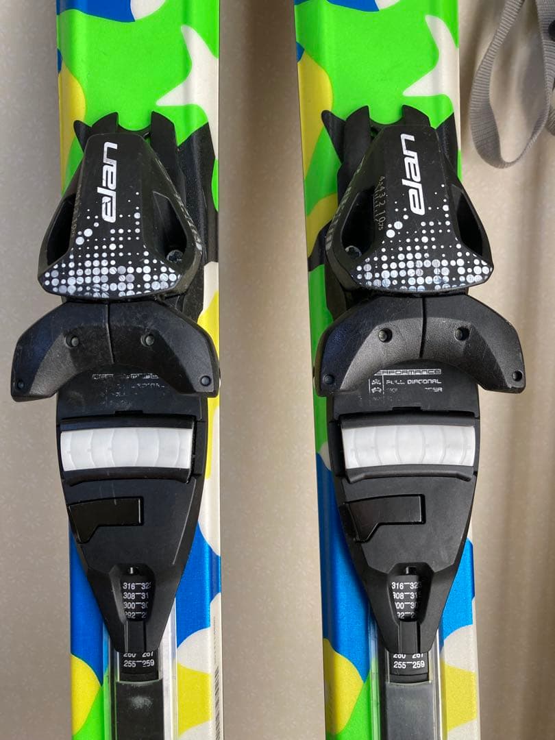 エイリアン　エランSTARR QTスターQT スキー板140㎝、ストック