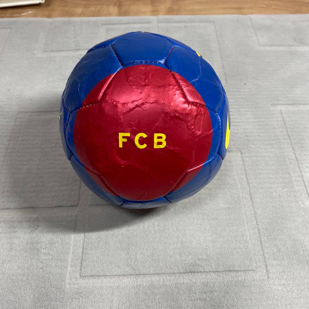 希少価値有り　鑑賞用　サッカーボール　バルセロナ　ナイキ