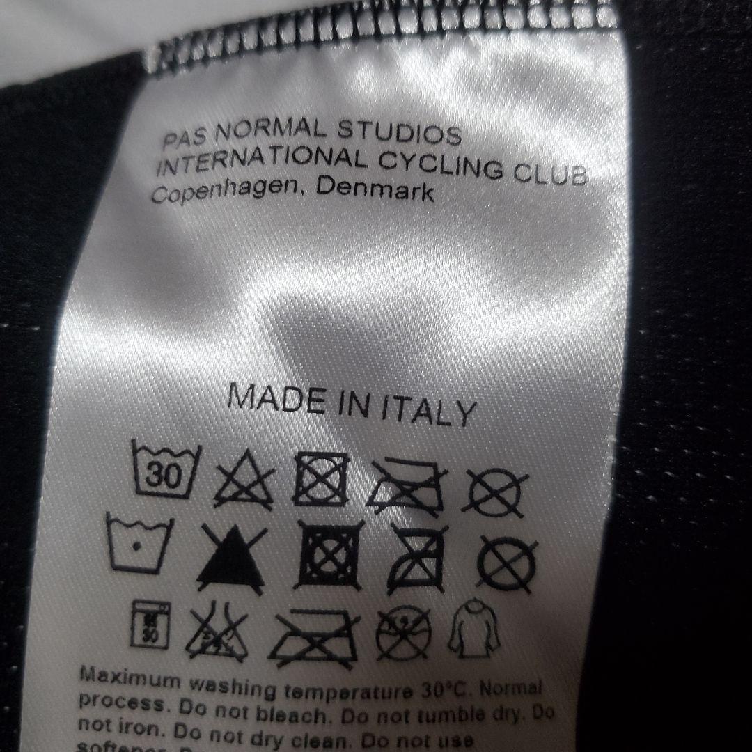 【美品】PAS NORMAL STUDIOSサイクルジャケット　紺M　イタリア製